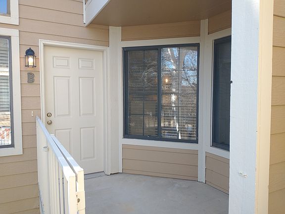 Front door and patio
