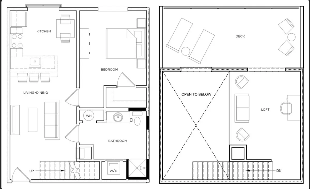 Floor plan The Pencoyd Loft
