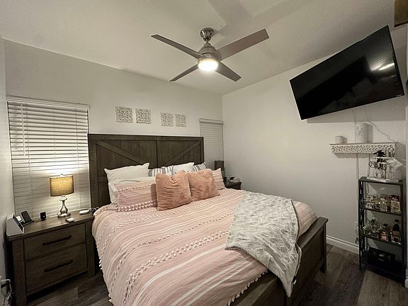 Bedroom Example, furniture not included