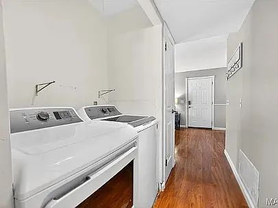 Included washer & dryer