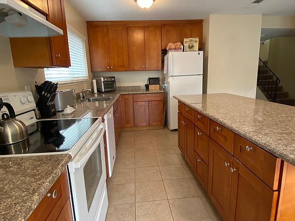 Kitchen in use