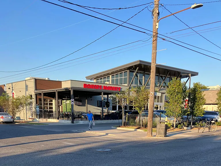 Freret Rouses and other Freret Street attractions two blocks away