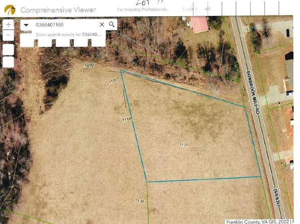 LOT 11 Bonbrook Mill Rd, Wirtz, VA 24184