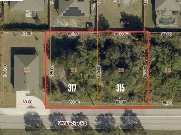 315/317 SW BECKER ROAD LOT 21, PORT ST LUCIE, FL 34953