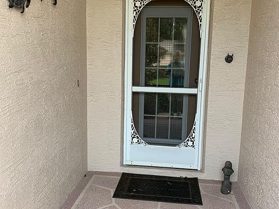Direct, private entry with screen door and no steps to climb.