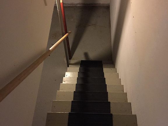basement stairs