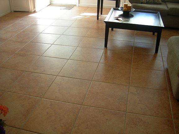 Living room floor Imported Italian tiles