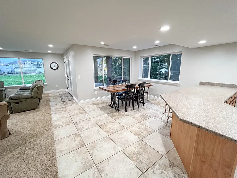 Shared dining area
