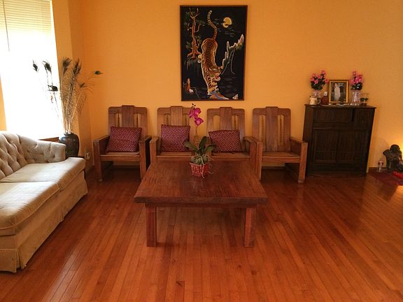 Living Room w/ Formal Dining Room