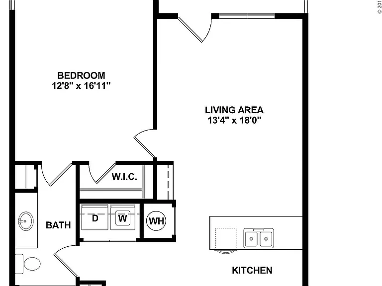 A2 Floor Plan W Dimensions A2 Floor Plan W Dimensions