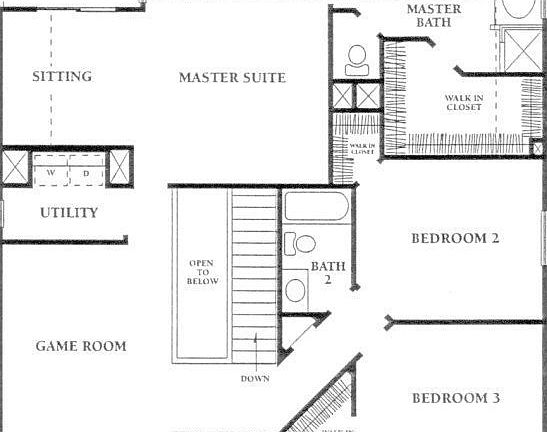 upstairs floor plan