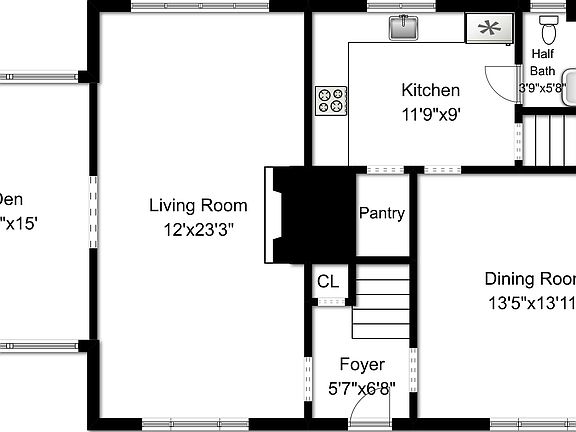 Floor Plan - Main Floor