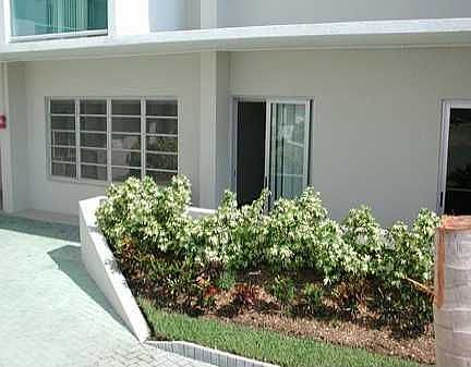 Private garden terrace