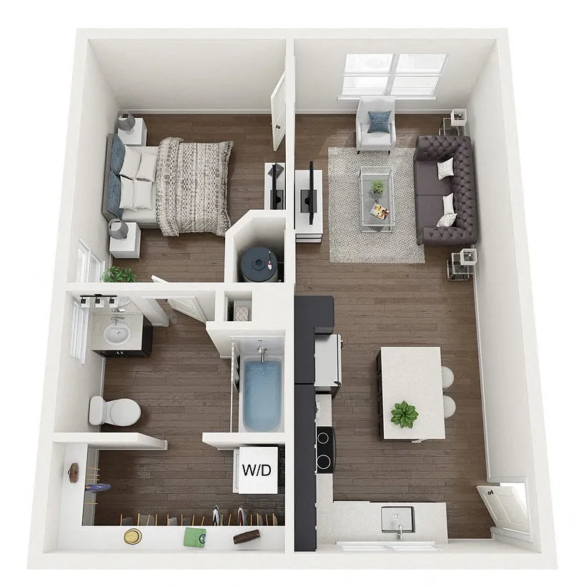 Floor plan 1F-N