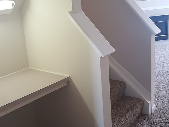 built in desk