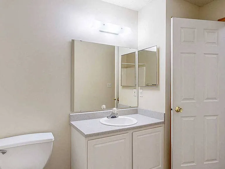 Bathroom vanities provide storage for all your daily necessities.