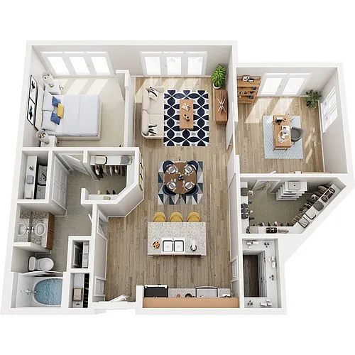 Floor plan A13