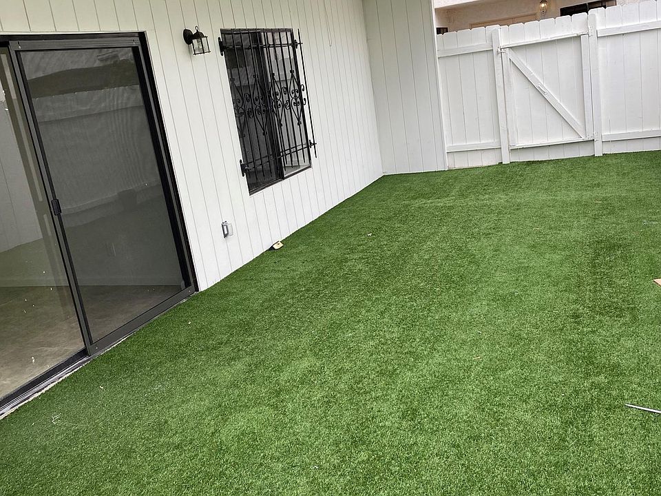 Large patio