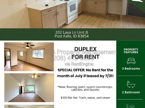 202 N Lava Ln #B, Post Falls, ID 83854