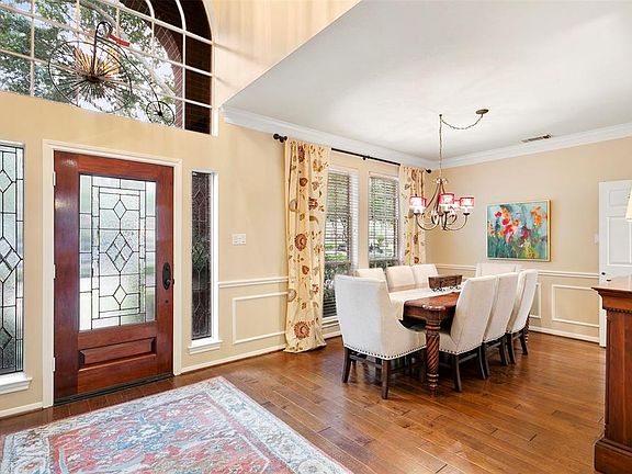 Formal dining room.