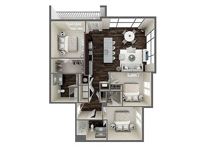 Floor plan G