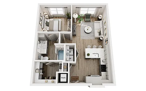 Floor plan A1 HA