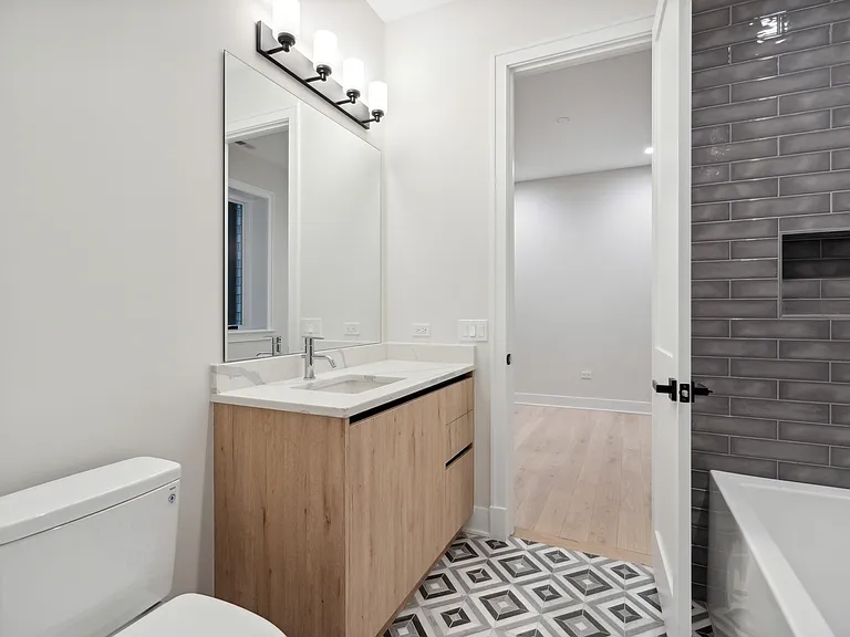Jack and Jill Bath Between Second and Third Bedrooms