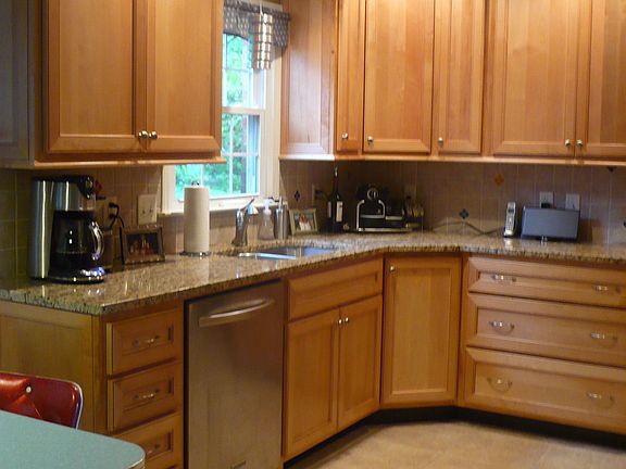 Newly-renovated kitchen.