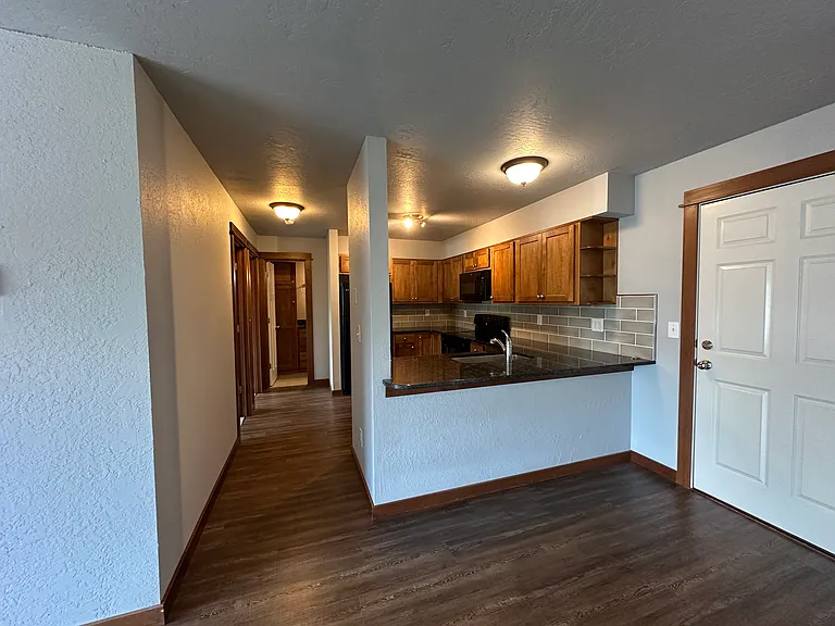 Entry, Kitchen, Hallway