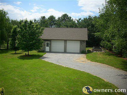 Detached 2 Car Garage w/ Workshop area & Attic Storage