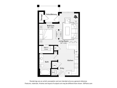 Floor plan E1