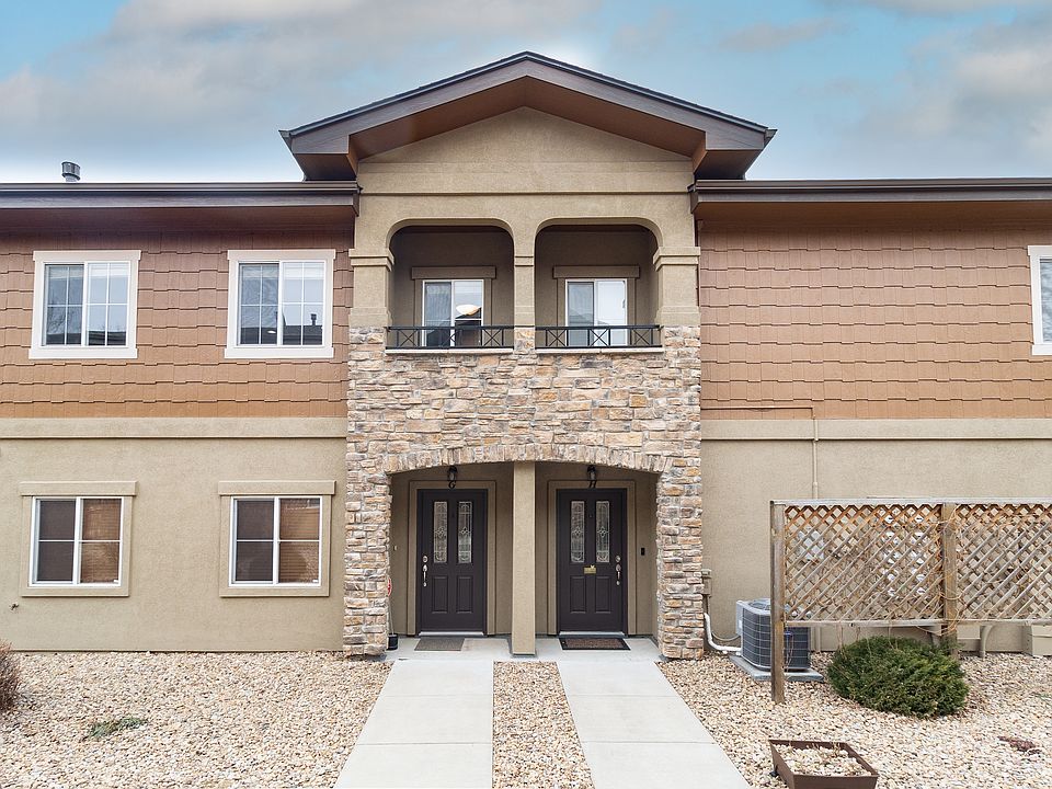 Front door (on left)