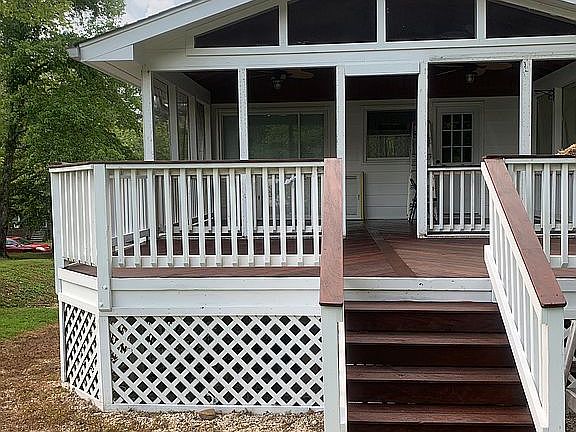 Rear deck, Brazilian ironwoo