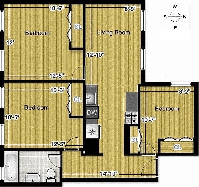 1st image of 206 W 99th St APT 3C
