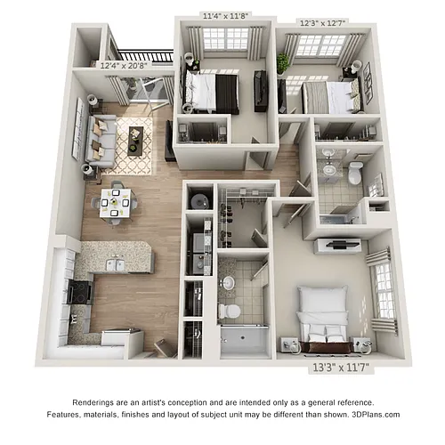Floor plan The Buckeye - Phase II