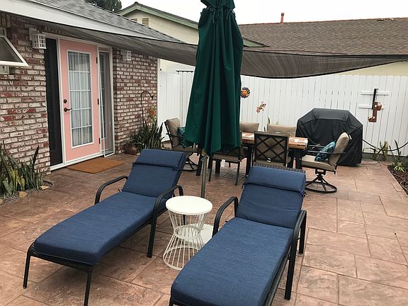 Front enclosed patio 