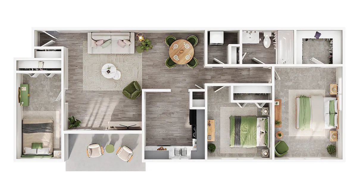 Floor plan The Birch