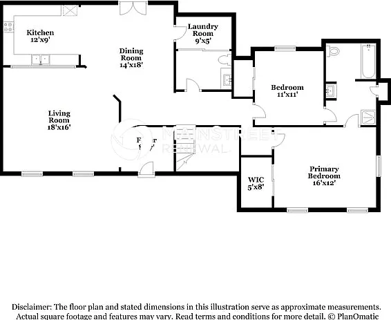 primary bedroom