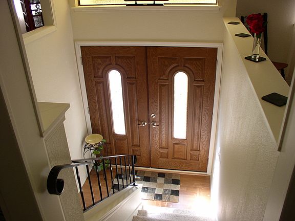 New front entry doors