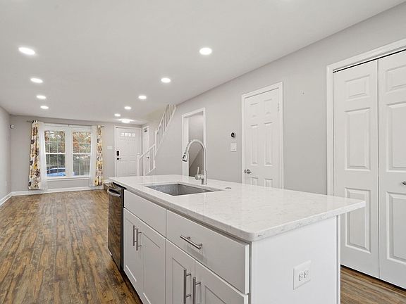 Large kitchen island