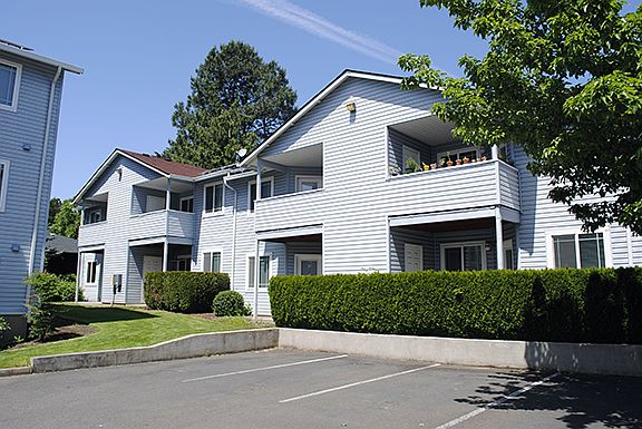 Each home features a private balcony or deck