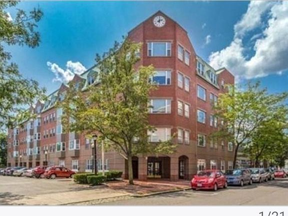 Great Downtown location in this secure brick building with garage parking and elevator.