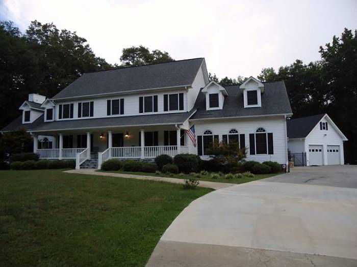 Large home on private lot