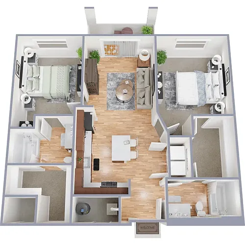 Floor plan 2-1II
