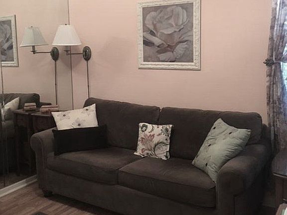 Den with french doors