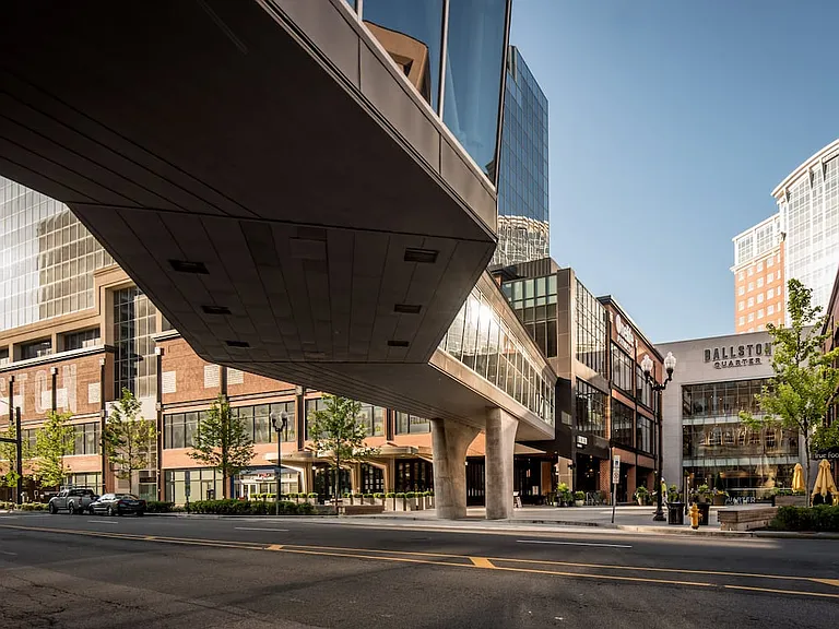 Blocks from Ballston Metro Station