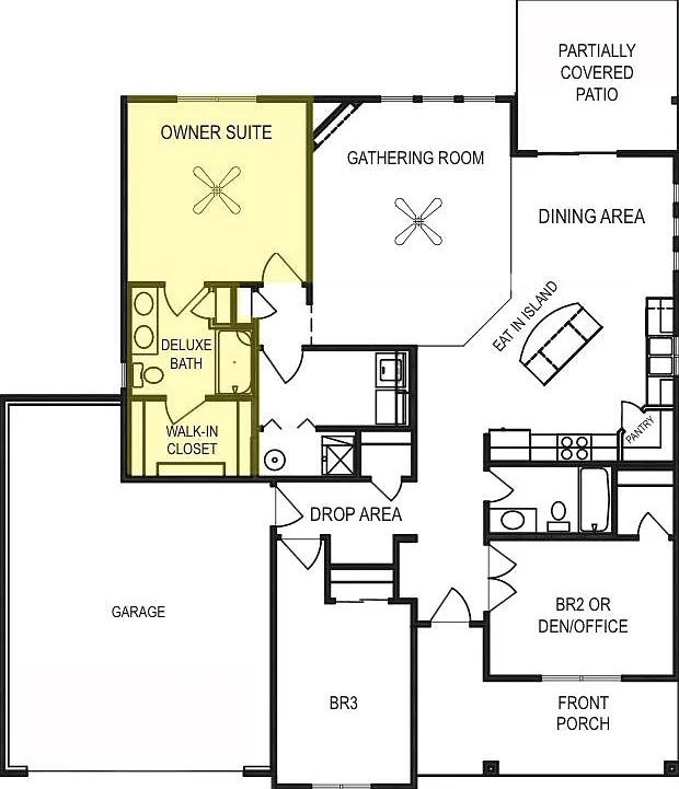 3 bed, 1619 sqft, $2,300 — Photo 2