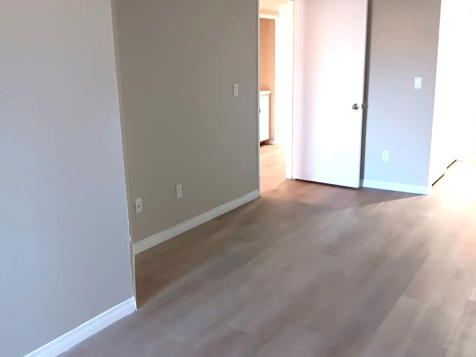 Spacious master bed.