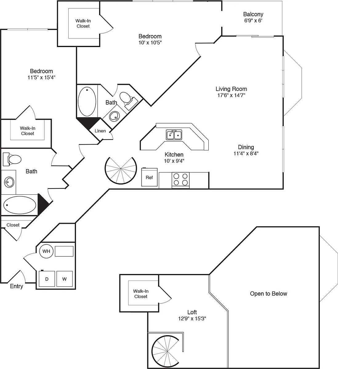 Floor plan 2AL2