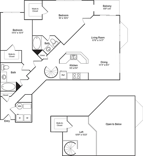 Floor plan 2AL2